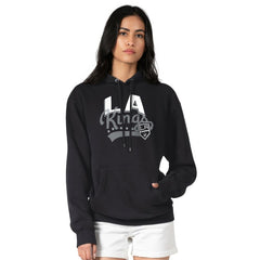 Los Angeles Kings G-III 4Her by Carl Banks Women's Filigree Logo Pullover Hoodie – Black
