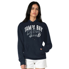 Tampa Bay Lightning G-III 4Her by Carl Banks Women's Filigree Logo Pullover Hoodie – Navy