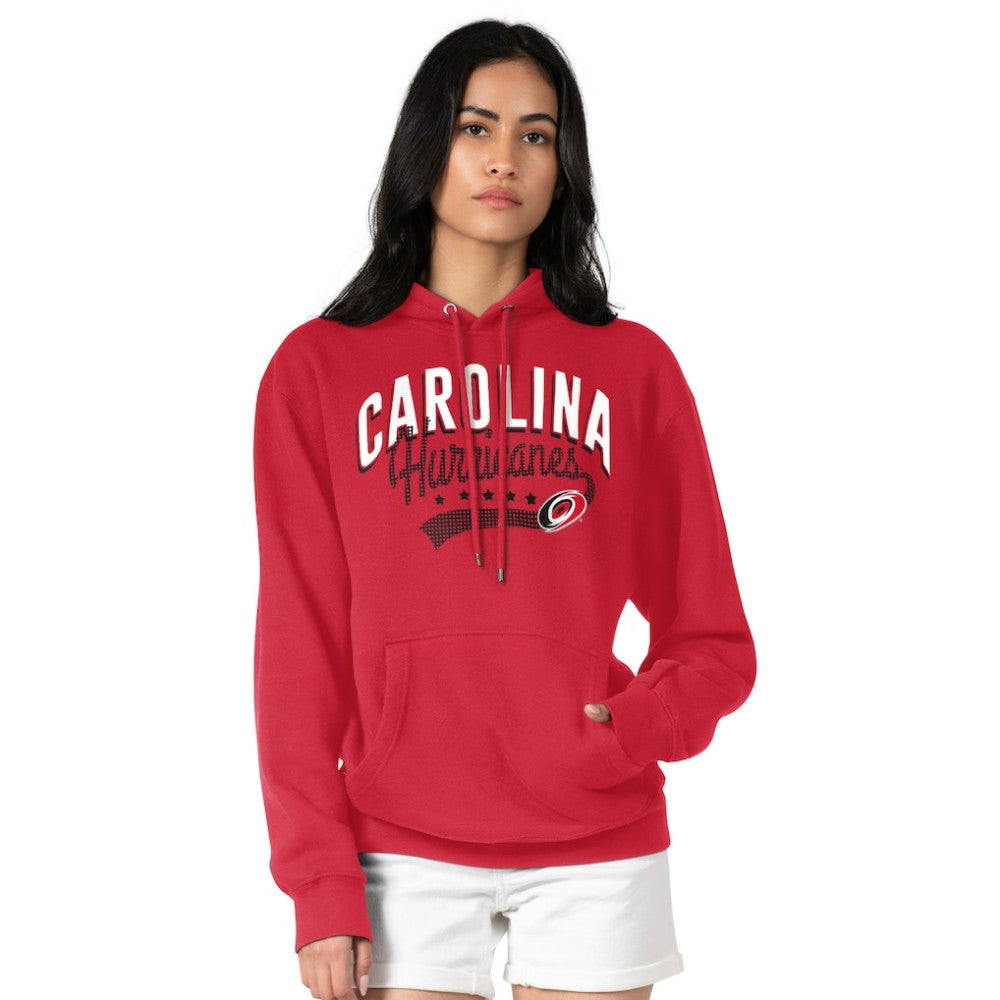 Carolina Hurricanes G-III 4Her by Carl Banks Women's Filigree Logo Pullover Hoodie – Red
