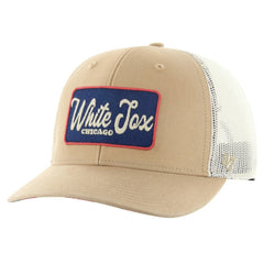 Chicago White Sox Glory Daze Trucker Adjustable Hat Khaki | 47 brand
