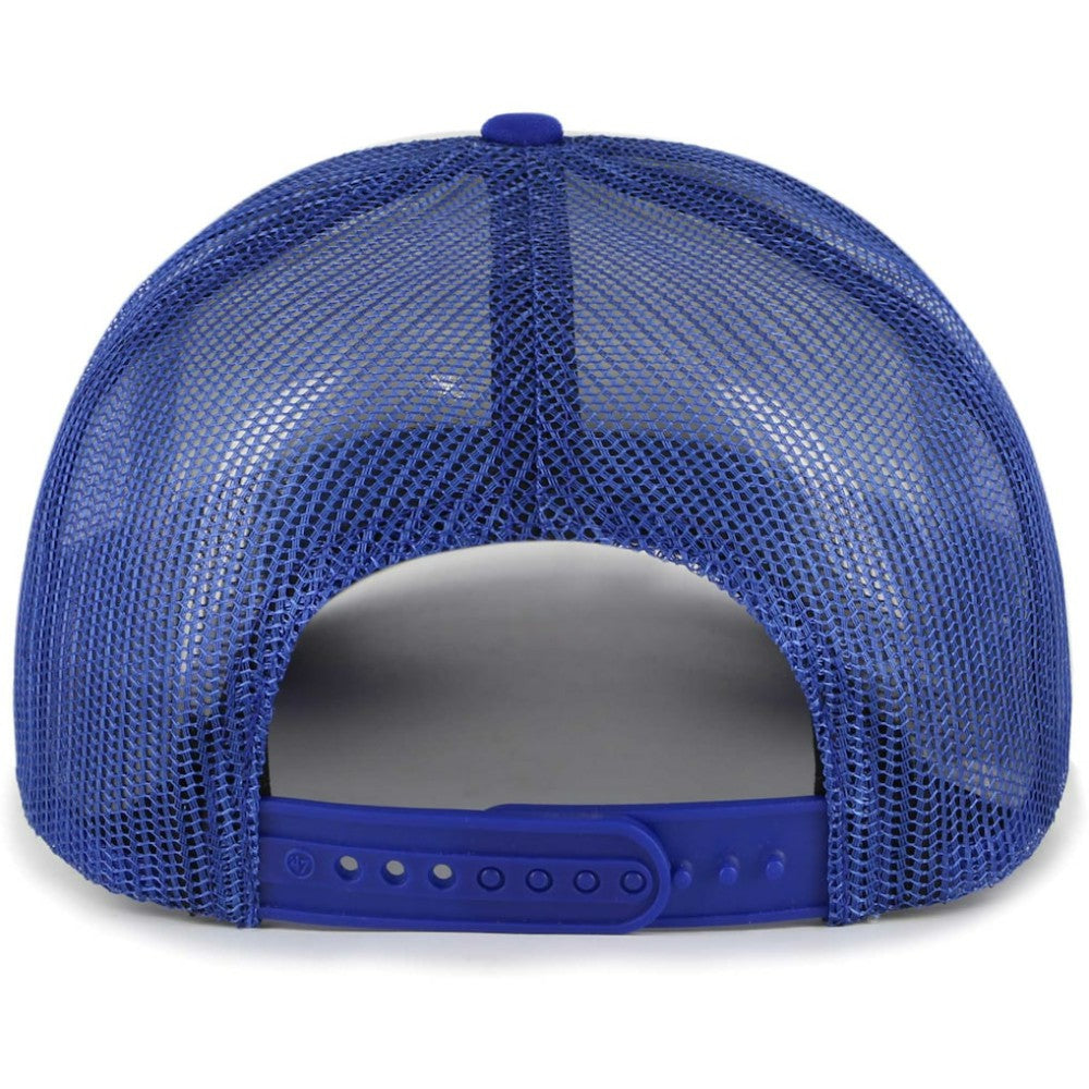 Chicago Cubs Retro Region Foam Trucker Adjustable Hat Royal | 47 brand