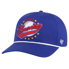 Atlanta Braves Wax Pack Collection Premier Hitch Adjustable Hat Royal | 47 brand