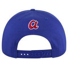 Atlanta Braves Wax Pack Collection Premier Hitch Adjustable Hat Royal | 47 brand