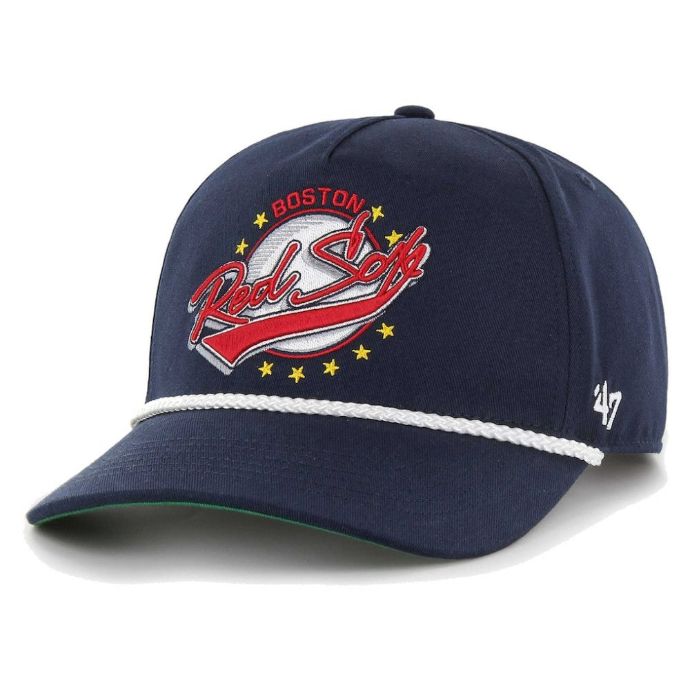 Boston Red Sox Wax Pack Collection Premier Hitch Adjustable Hat Navy | 47 brand