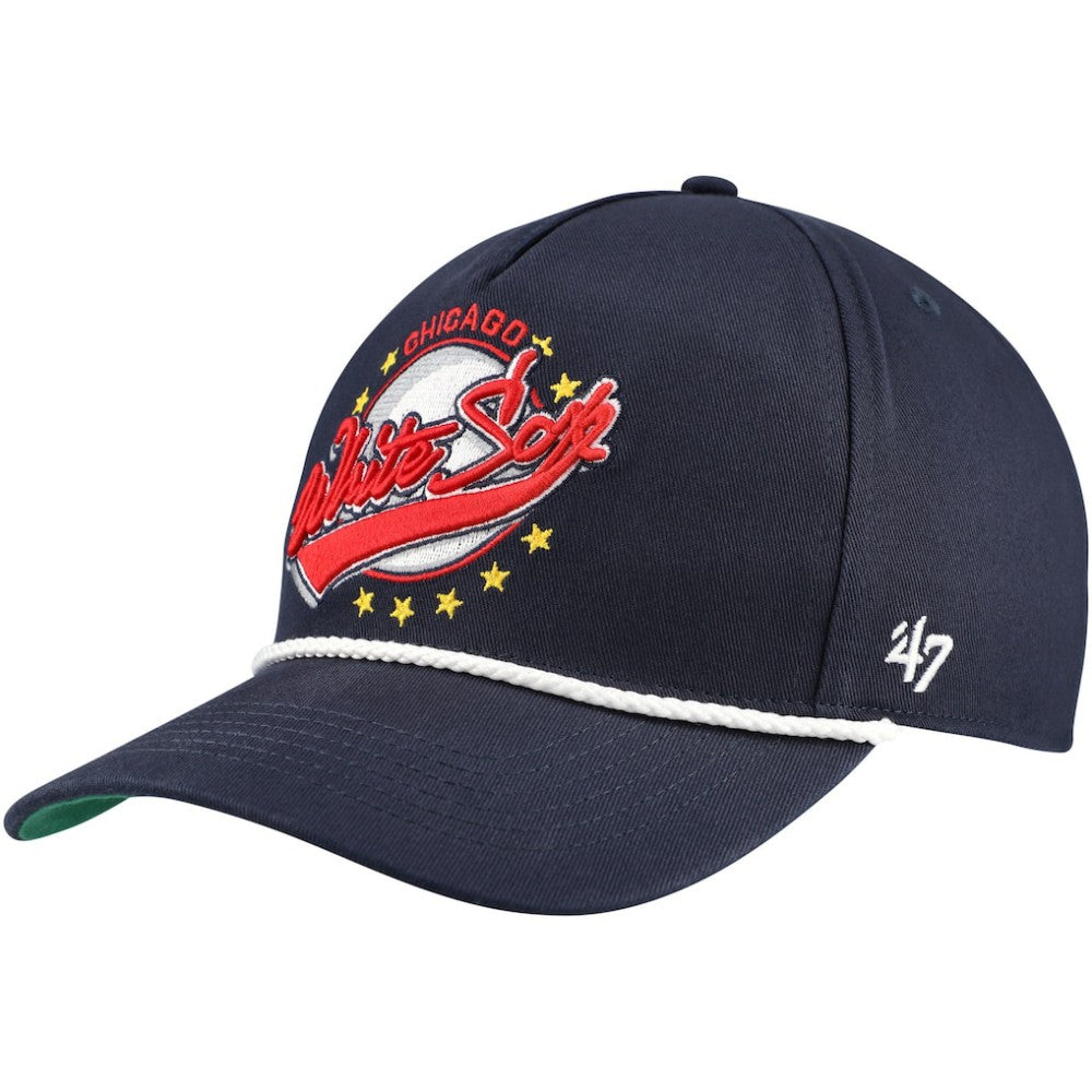Chicago White Sox Wax Pack Collection Premier Hitch Adjustable Hat Navy | 47 brand