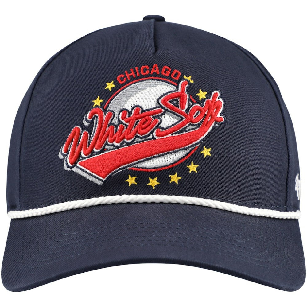 Chicago White Sox Wax Pack Collection Premier Hitch Adjustable Hat Navy | 47 brand