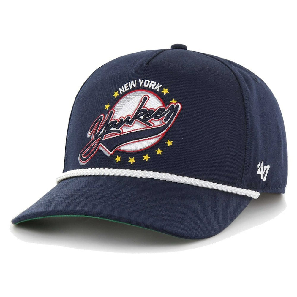 New York Yankees Wax Pack Collection Premier Hitch Adjustable Hat Navy | 47 brand