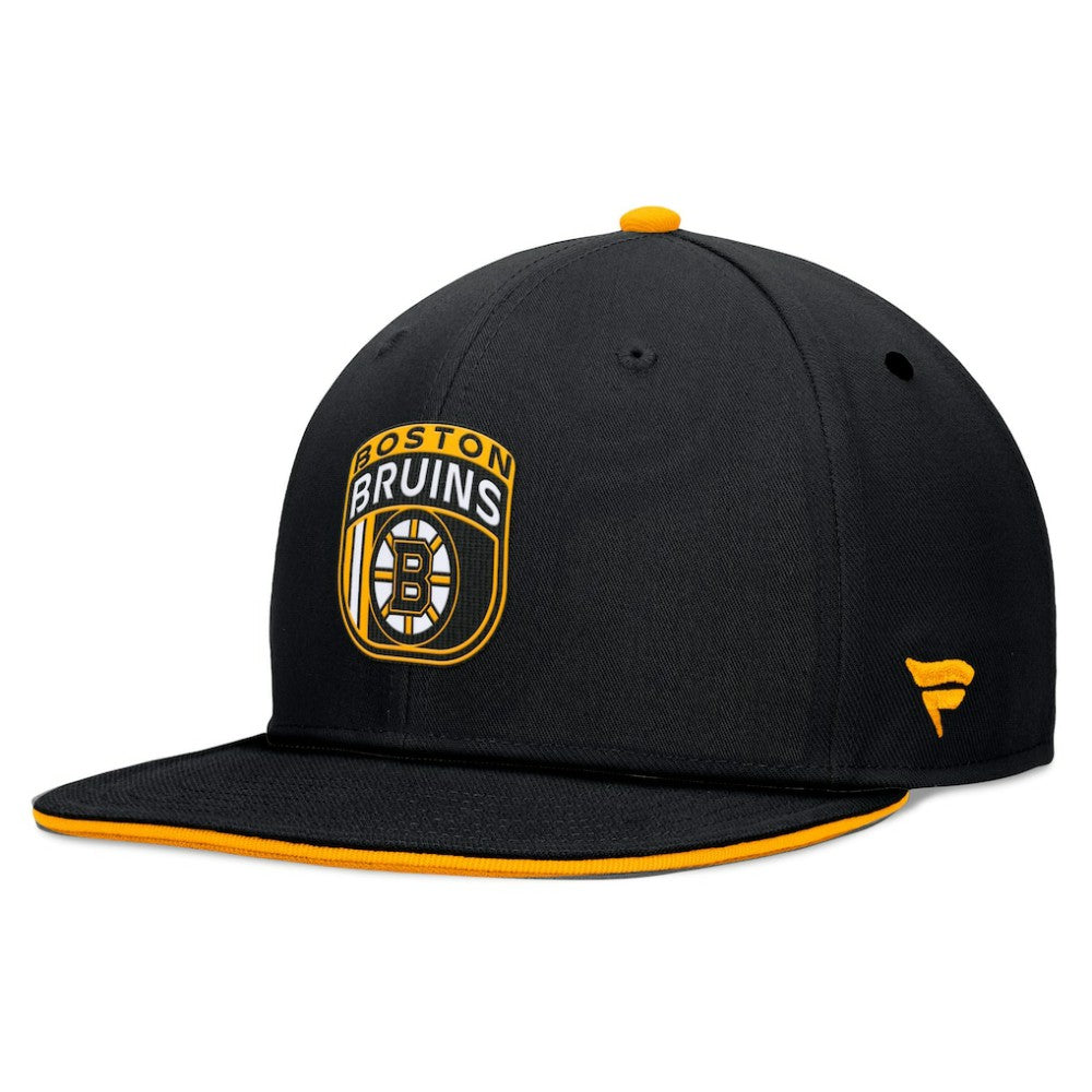 Boston Bruins Fanatics 2024 NHL Draft Snapback Hat Black