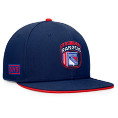 New York Rangers Fanatics 2024 NHL Draft Snapback Hat Navy