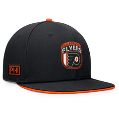 Philadelphia Flyers Fanatics 2024 NHL Draft Snapback Hat Black