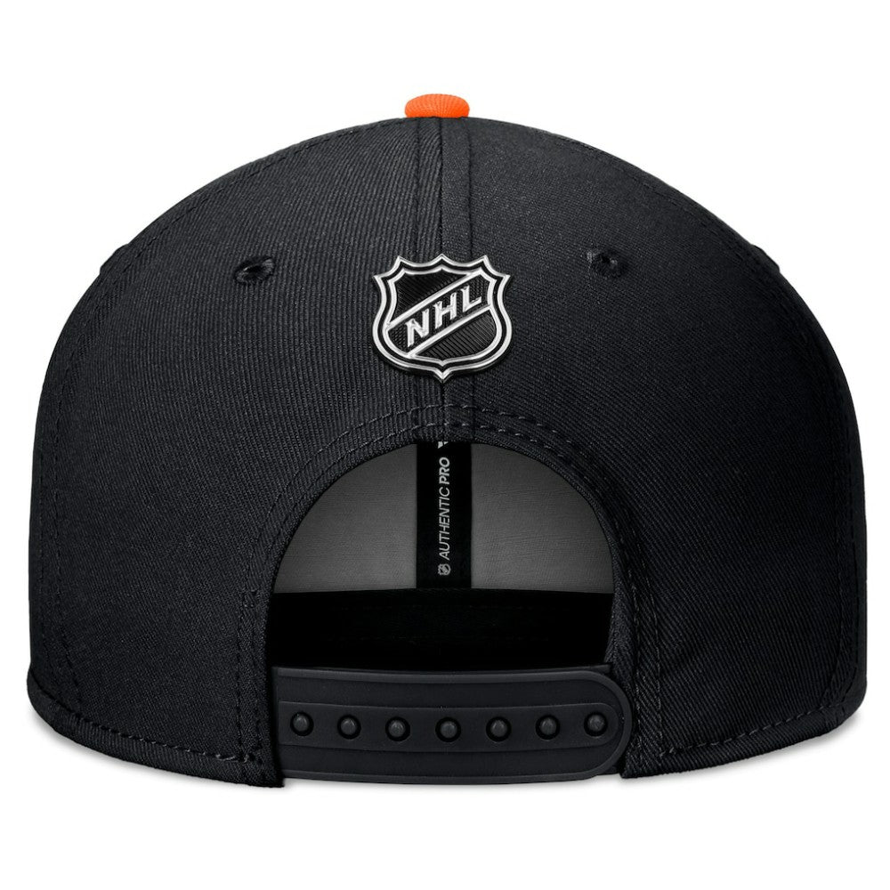 Philadelphia Flyers Fanatics 2024 NHL Draft Snapback Hat Black