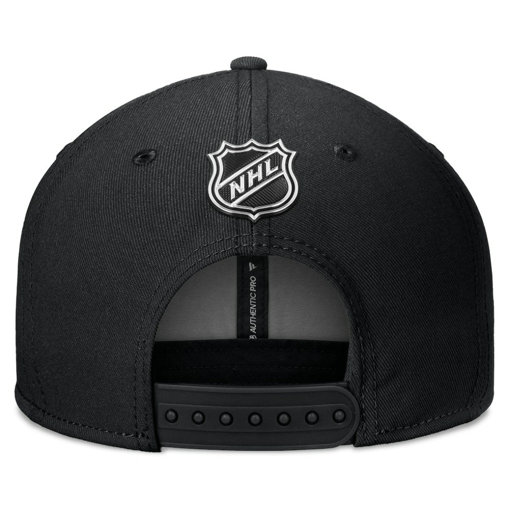 Chicago Blackhawks Fanatics Authentic Pro Training Camp Snapback Hat Black