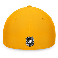 Nashville Predators Fanatics Authentic Pro Training Camp Flex Hat Gold
