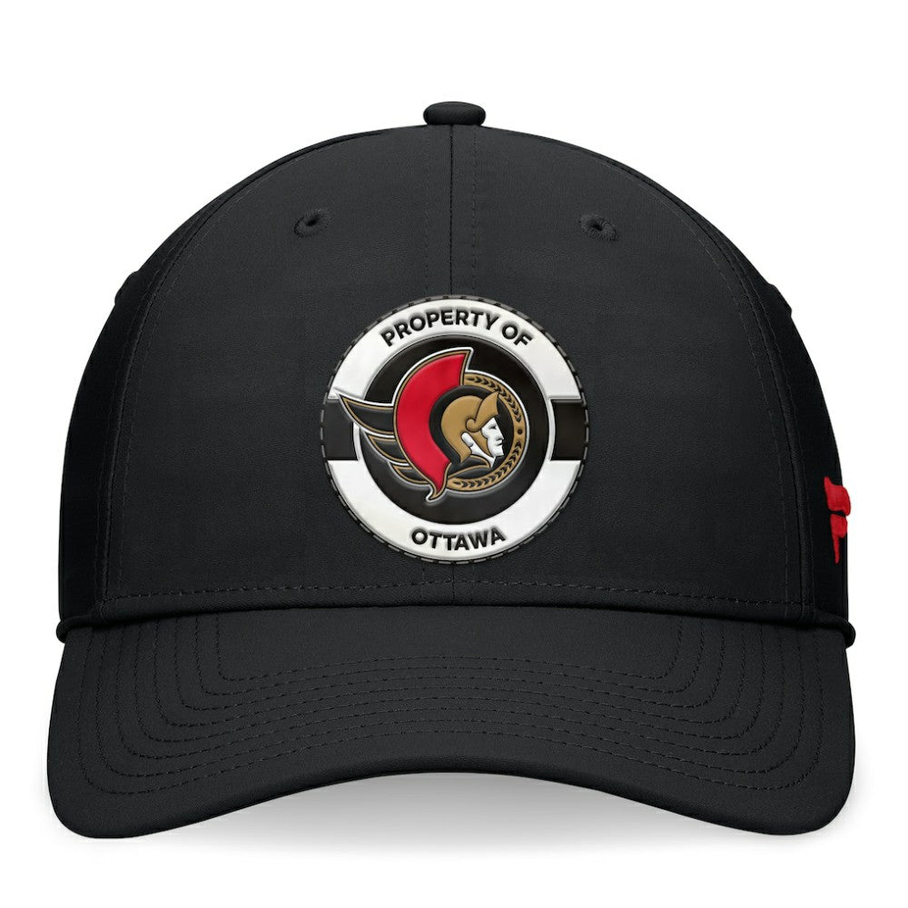 Ottawa Senators Fanatics Authentic Pro Training Camp Flex Hat Black
