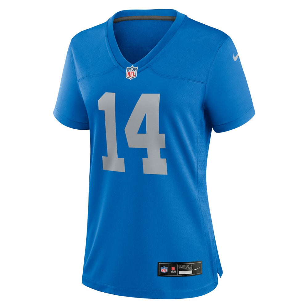 Amon-Ra St. Brown Detroit Lions Women's Alternate Game Jersey - Blue