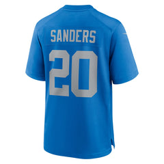 Barry Sanders Detroit Lions Alternate Game Jersey - Blue
