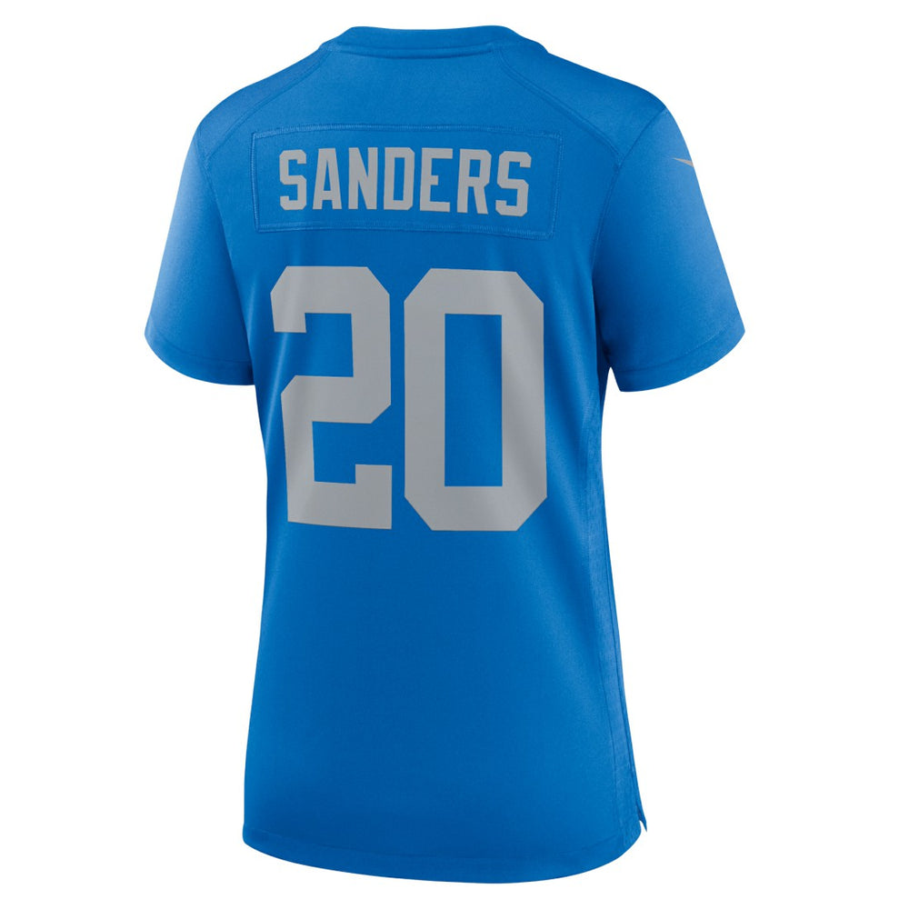 Barry Sanders Detroit Lions Women's Alternate Game Jersey - Blue