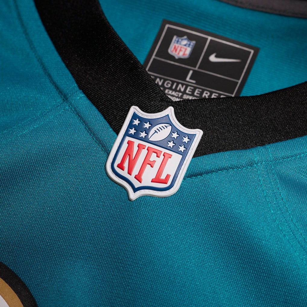 Travis Etienne Jr Jacksonville Jaguars Prowler Throwback Player Game Jersey - Teal