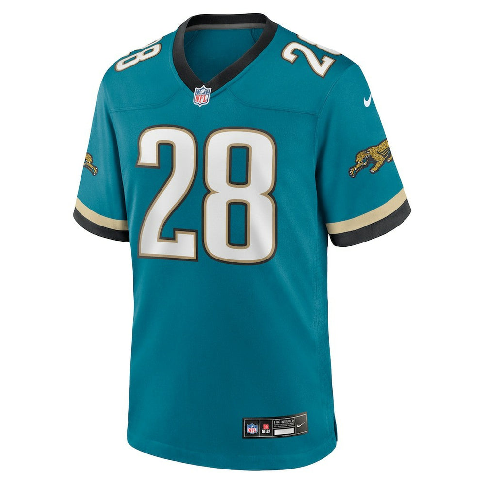 Fred Taylor Jacksonville Jaguars Prowler Throwback Retired Player Game Jersey - Teal