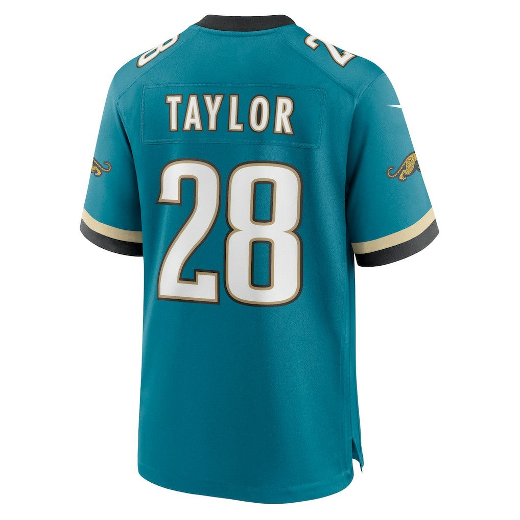 Fred Taylor Jacksonville Jaguars Prowler Throwback Retired Player Game Jersey - Teal