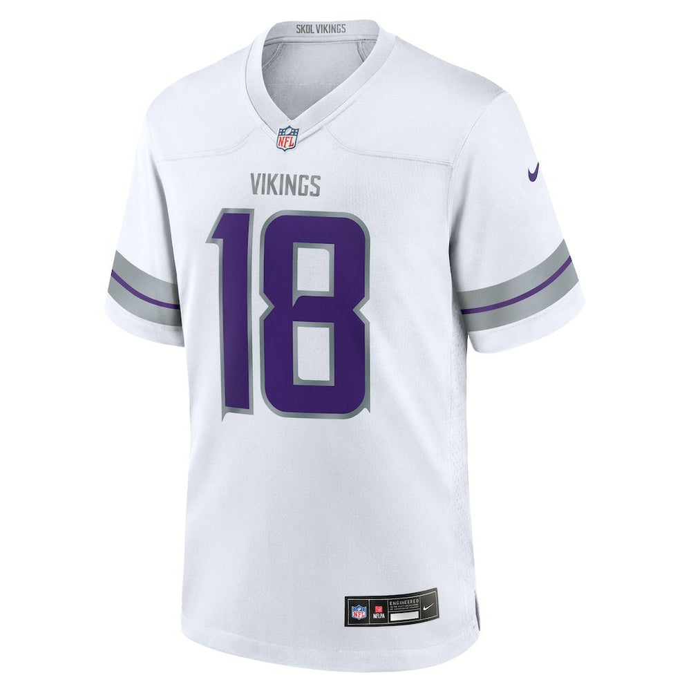 Justin Jefferson Minnesota Vikings Alternate Game Player Jersey - White