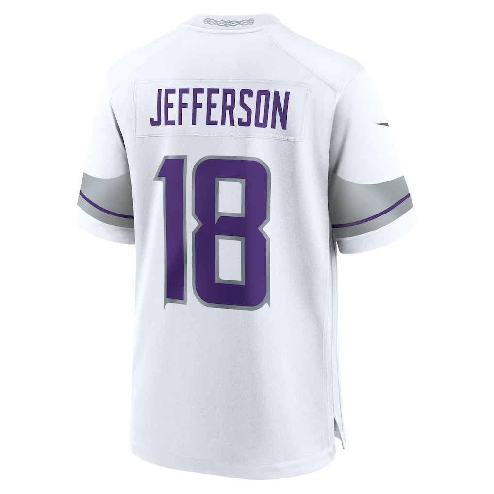 Justin Jefferson Minnesota Vikings Alternate Game Player Jersey - White