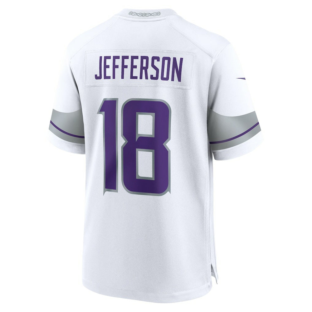 Justin Jefferson Minnesota Vikings Alternate Game Player Jersey - White