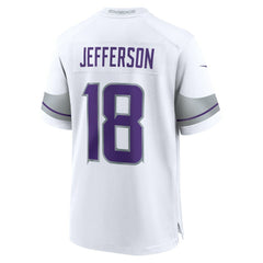 Justin Jefferson Minnesota Vikings Alternate Game Player Jersey - White