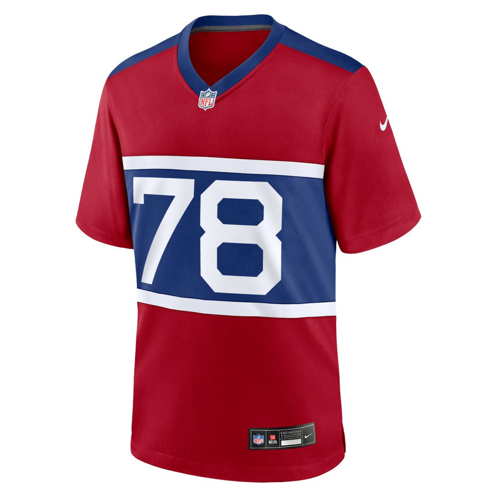 Andrew Thomas New York Giants Alternate Player Game Jersey - Century Red