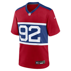 Michael Strahan New York Giants Alternate Retired Player Game Jersey - Century Red