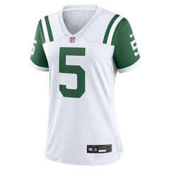 Garrett Wilson New York Jets Women's Classic Alternate Game Jersey - White