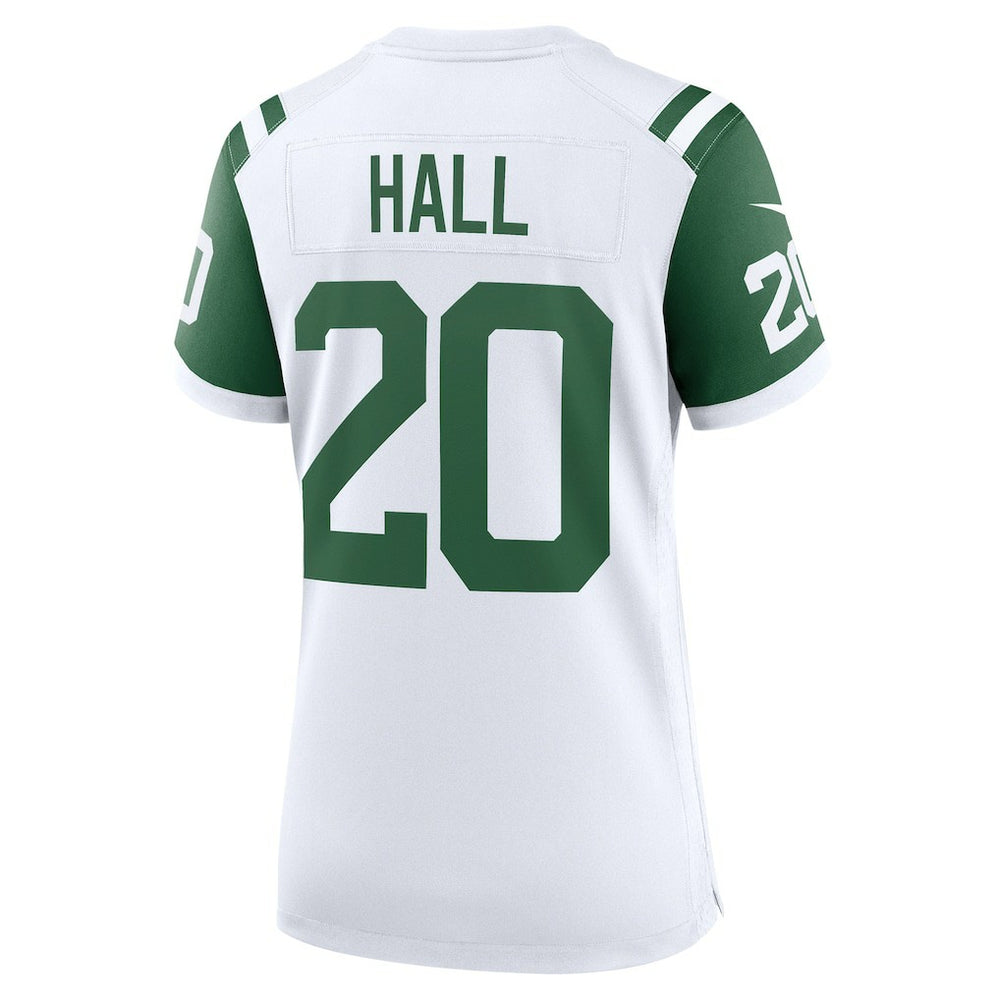 Breece Hall New York Jets Women's Classic Alternate Game Jersey - White