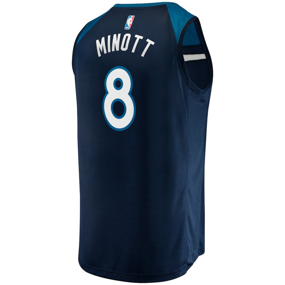 Josh Minott Minnesota Timberwolves Fast Break Player Jersey - Icon Edition - Navy