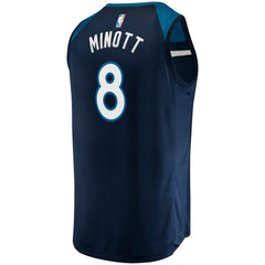 Josh Minott Minnesota Timberwolves Fast Break Player Jersey - Icon Edition - Navy