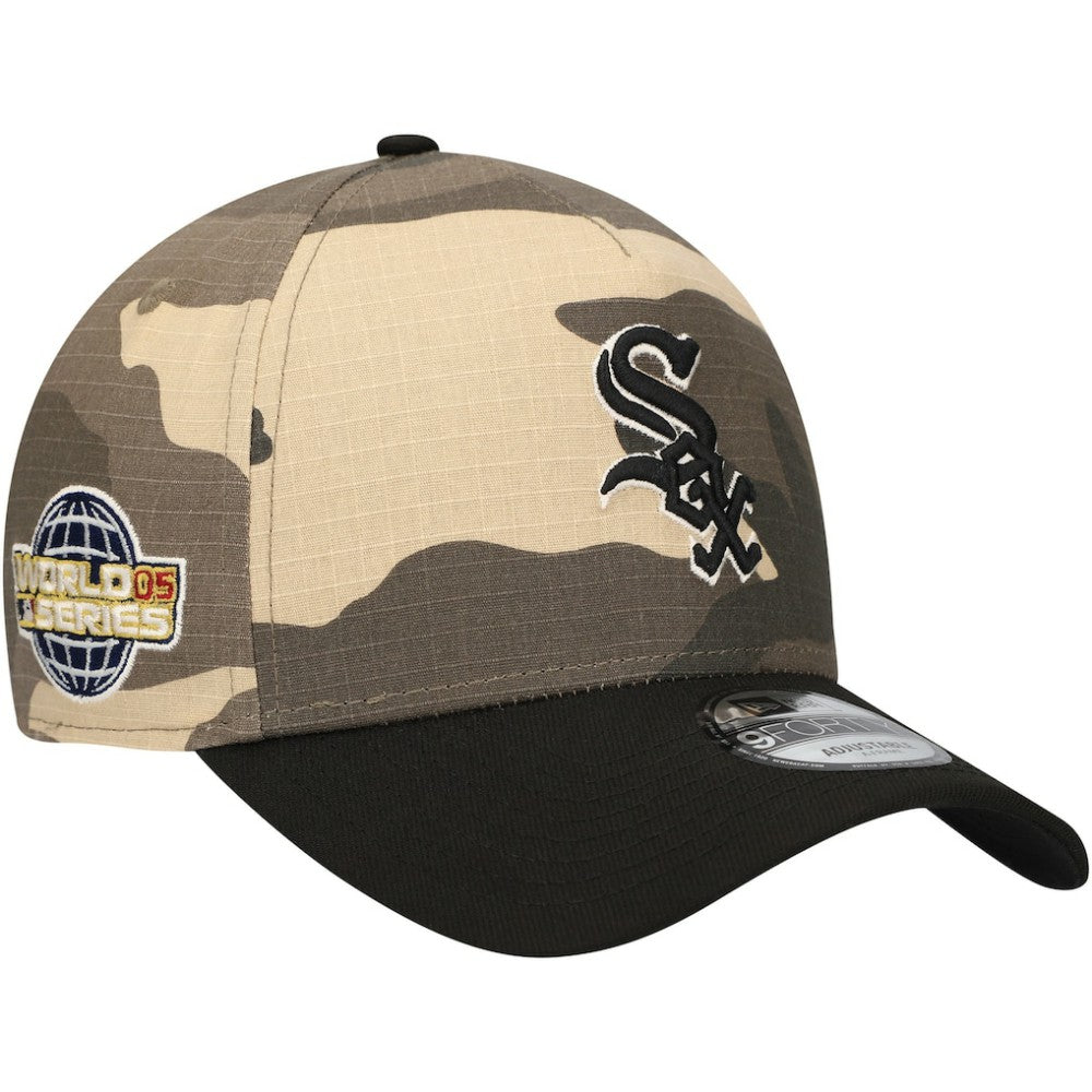 Chicago White Sox Camo Crown A-Frame 9FORTY Adjustable Hat | New Era