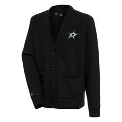 Dallas Stars Antigua Victory Cardigan Black