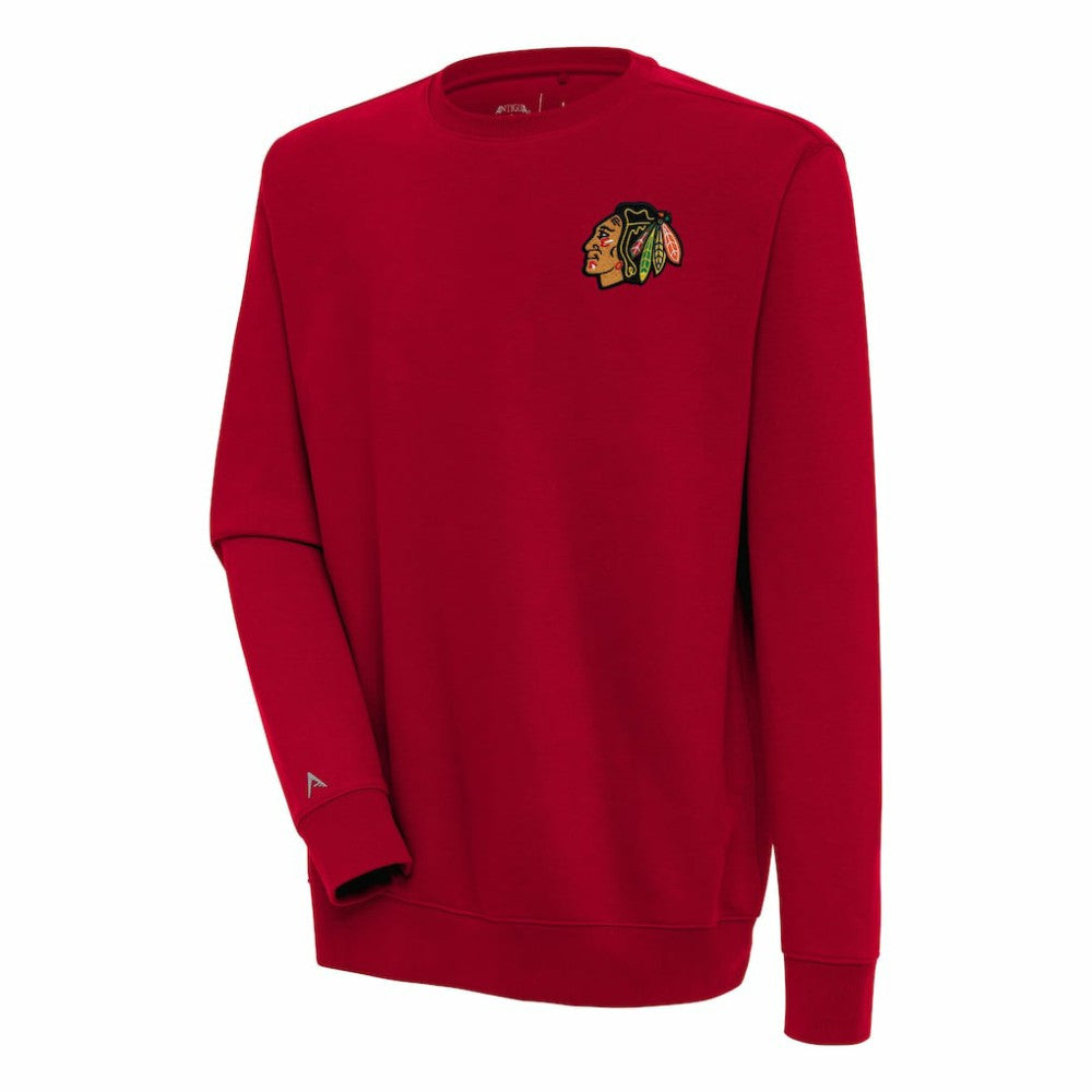 Chicago Blackhawks Antigua Victory Pullover Sweatshirt Red