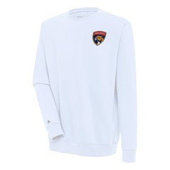 Florida Panthers Antigua Victory Pullover Sweatshirt White