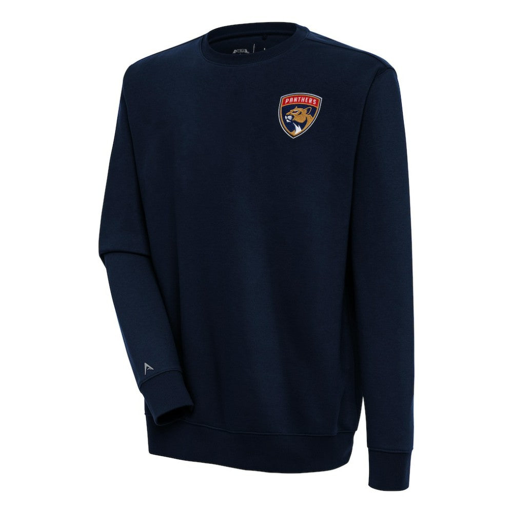 Florida Panthers Antigua Victory Pullover Sweatshirt Navy