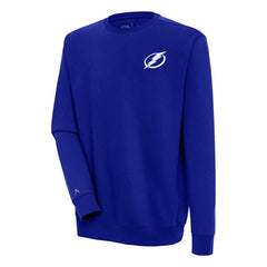 Tampa Bay Lightning Antigua Victory Pullover Sweatshirt Blue