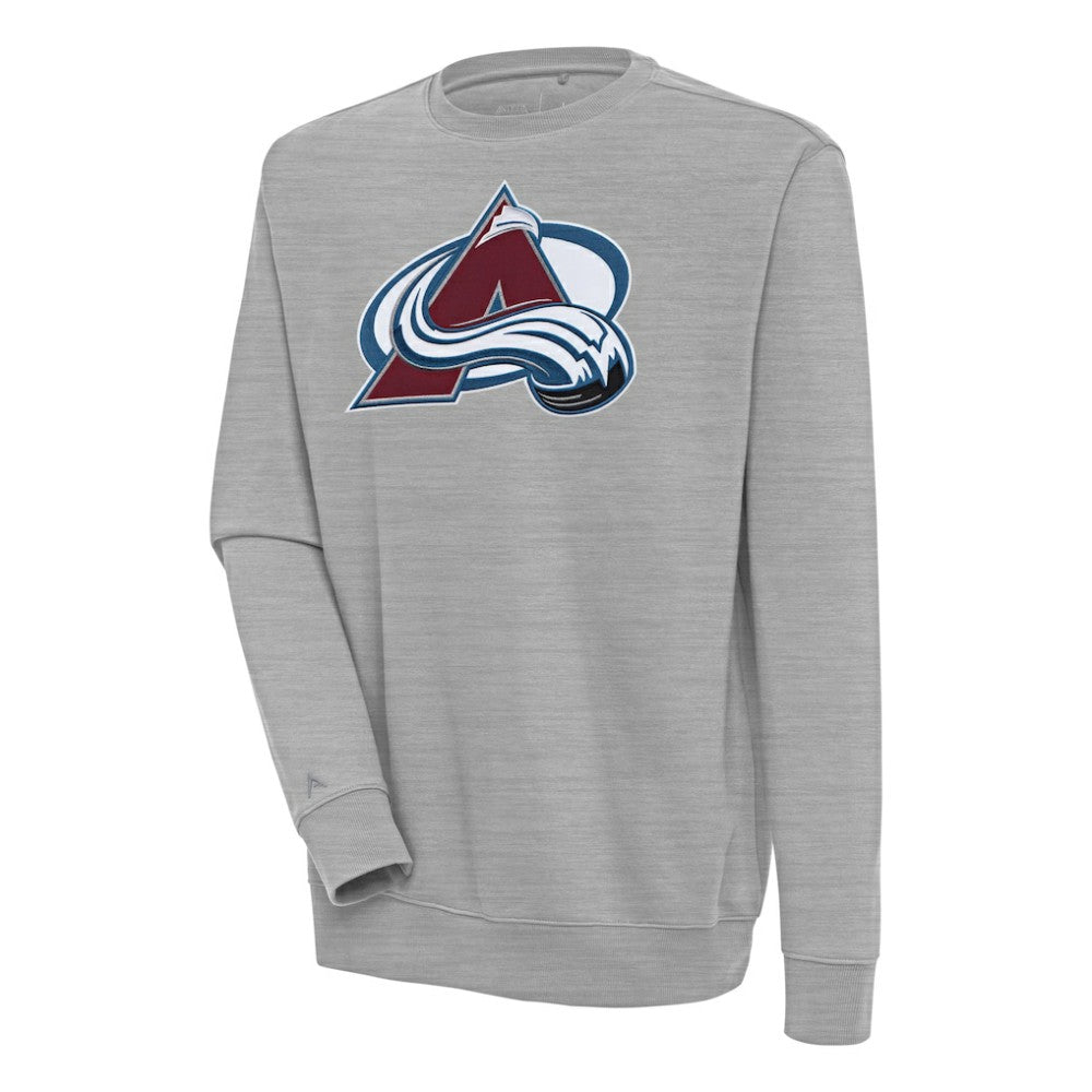 Colorado Avalanche Antigua Victory Pullover Sweatshirt Heather Gray