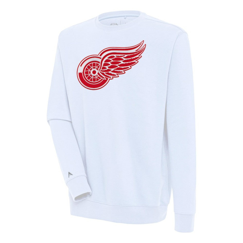 Detroit Red Wings Antigua Victory Pullover Sweatshirt White