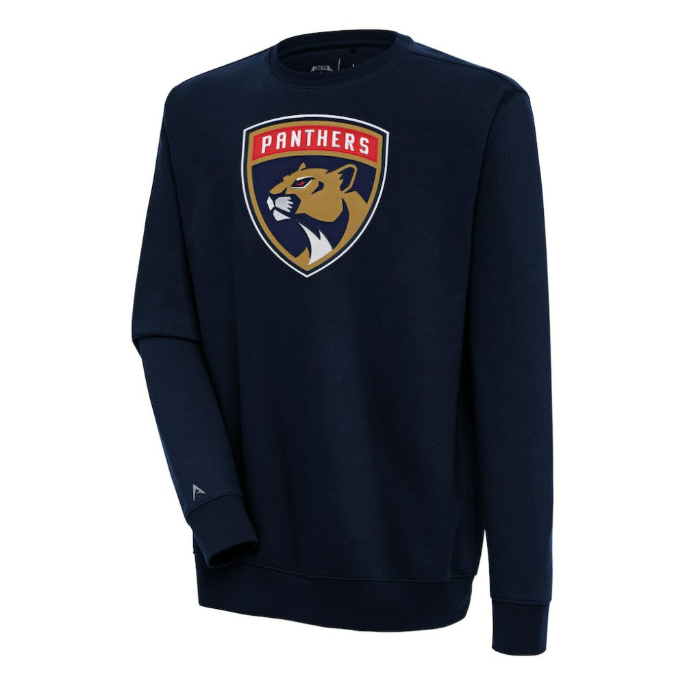 Florida Panthers Antigua Victory Pullover Sweatshirt Navy