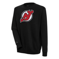 New Jersey Devils Antigua Victory Pullover Sweatshirt Black