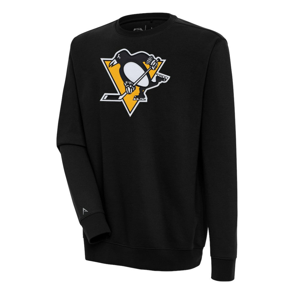 Pittsburgh Penguins Antigua Victory Pullover Sweatshirt Black