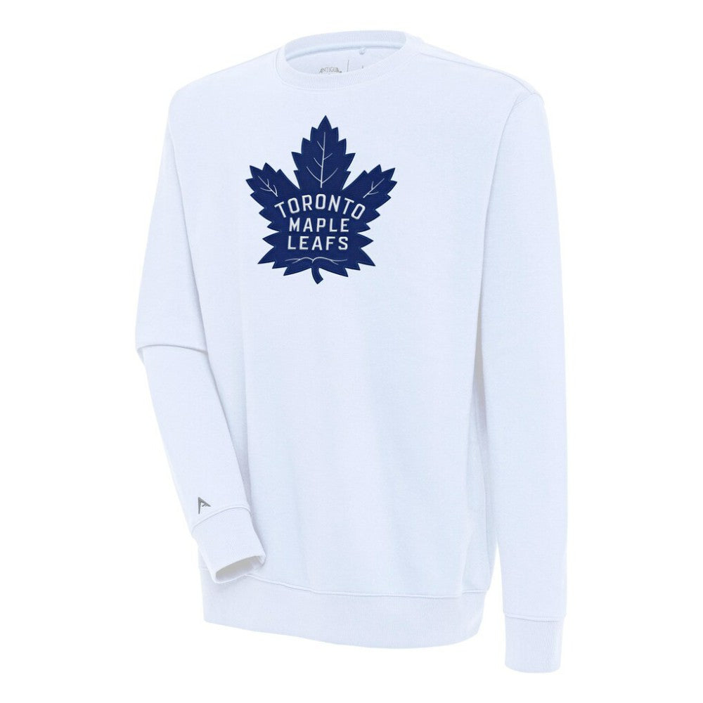 Toronto Maple Leafs Antigua Victory Pullover Sweatshirt White