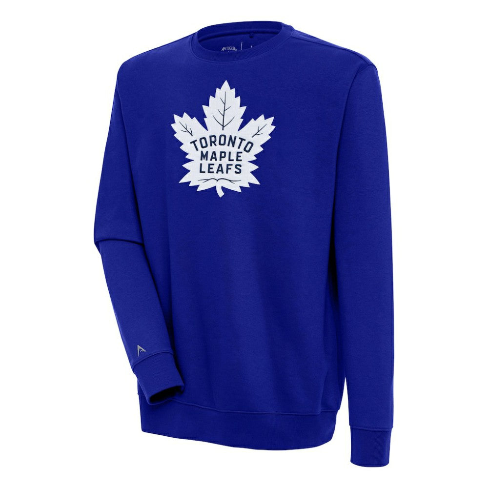 Toronto Maple Leafs Antigua Victory Pullover Sweatshirt Blue