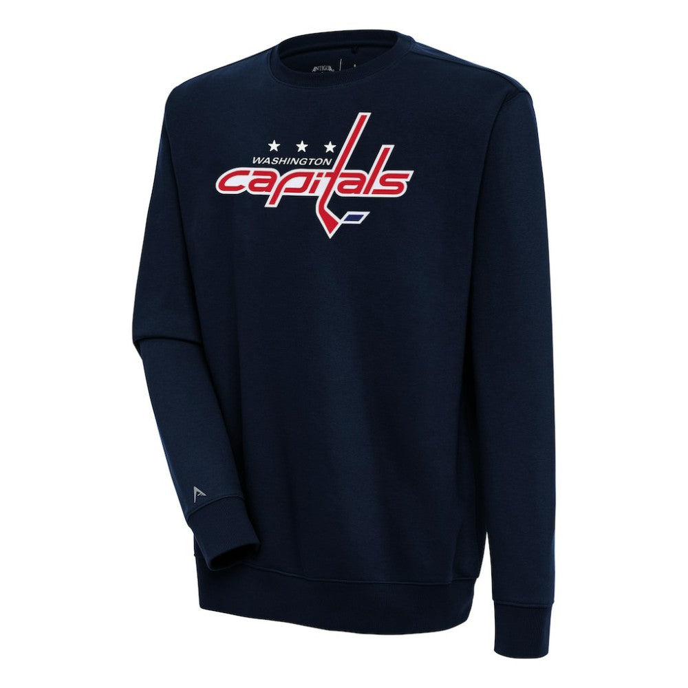 Washington Capitals Antigua Victory Pullover Sweatshirt Navy