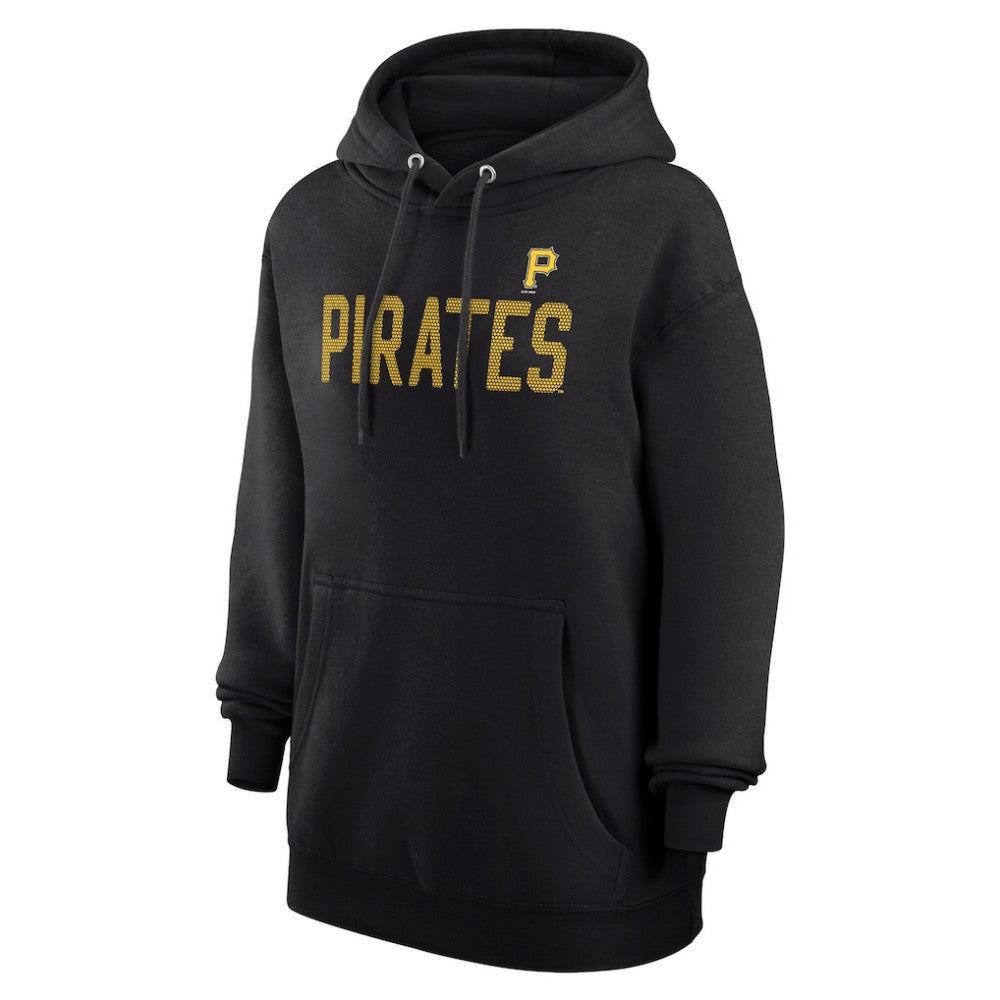 Pittsburgh Pirates G-III 4Her by Carl Banks Women's Dot Print Pullover Hoodie Black