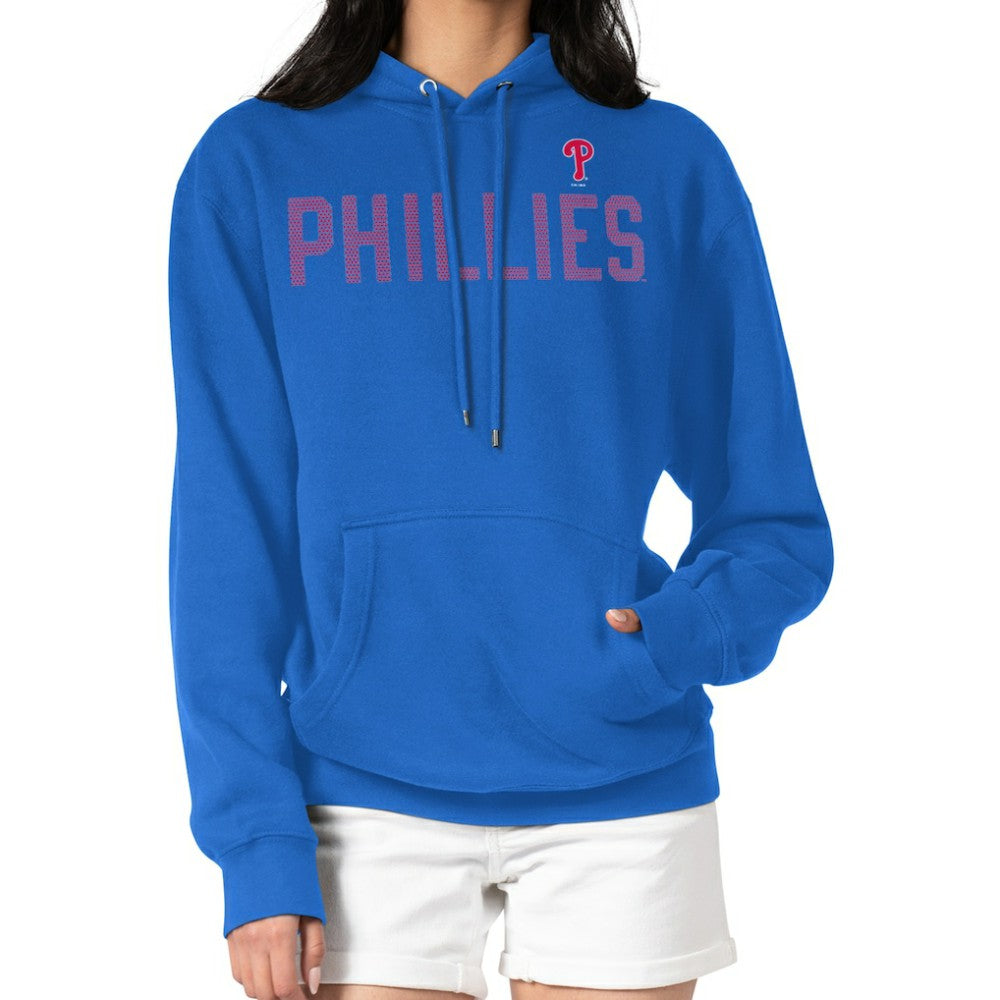 Philadelphia Phillies G-III 4Her by Carl Banks Women's Dot Print Pullover Hoodie Royal